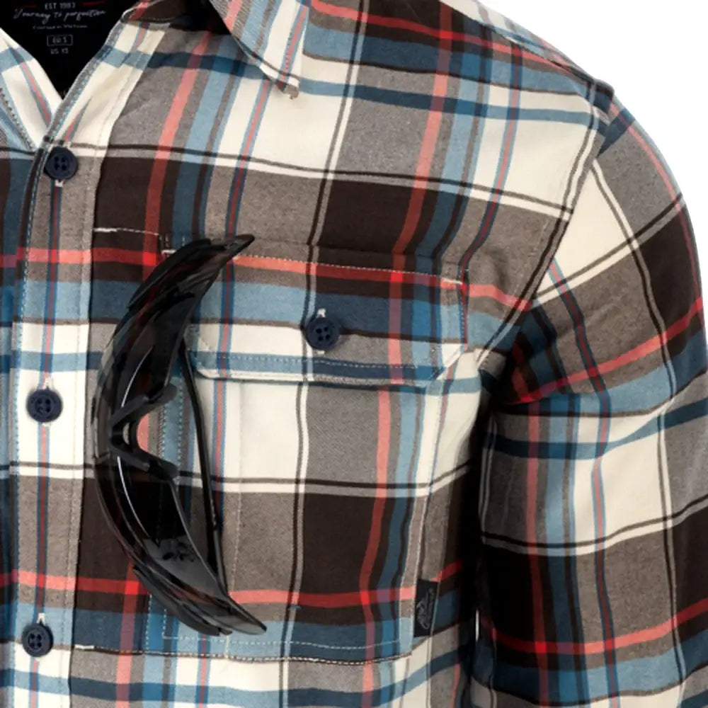 Helikon Tex - GreyMan Skjorte Nylon Sorona - Tru Grey Checkered