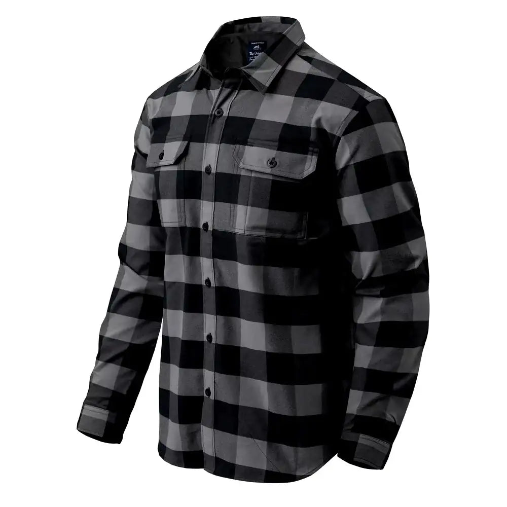 Helikon Tex - GreyMan Skjorte Nylon Sorona - Tru Grey Checkered